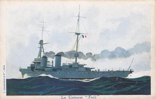 DER KREUZER FOCH FRANZÖSISCHE MARINE KRIEG CPA Mi403 -794420