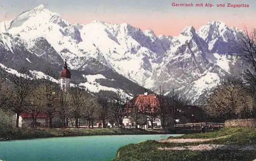 Garmisch-Partenkirchen Garmisch-Ptenkirchen, Fluss, -794516