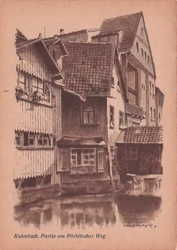 Ansichtskarte Kulmbach Partie am Proebitscherweg Kat. Kulmbach -794330