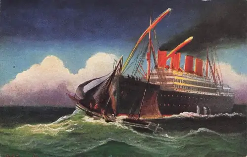 Schiff MK64 TSN 1884 Segeldampfer Kolga-Jaani Lalsi -794410