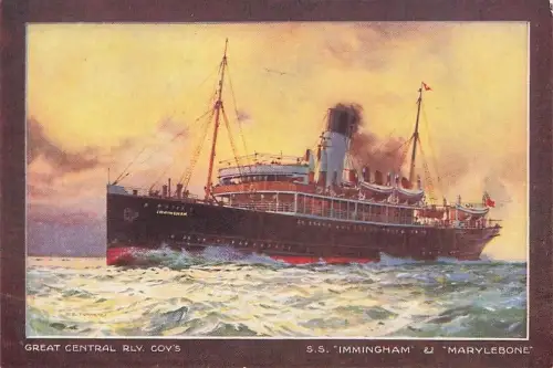 GREAT CENTRAL RLY. COV'S S.S. "IMMINGHAM & "MARYLEBONE" -794450