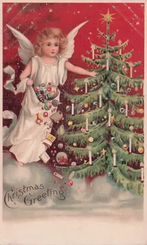 ANGEL CHRISTMAS Holidays Vintage -794756