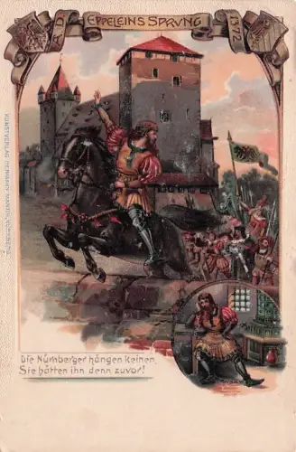Präge Passepartout Nürnberg in Mittelfranken, Eppeleins Sprung -794706