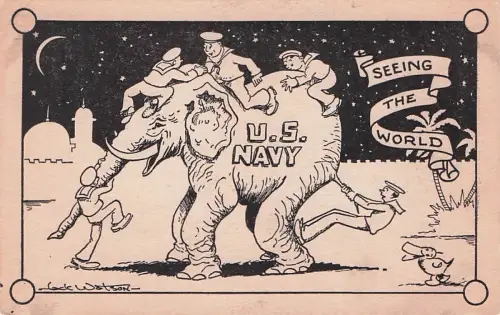 U.S. NAVY Jack SEEING THE WORLD -794750