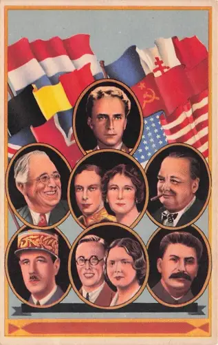 WWI Belgium German defeat allied leaders 1940s -794760