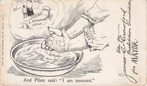 And Pilate said: "I am innocent." JAMES C. CRAWFORD -794744