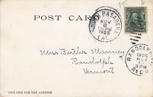 Between the Devil and Deep Blue Sea a/s Bayard Jones Life Pub Co Postcard UND -794702