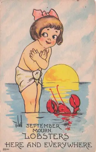 SEPTEMBER MOURN. LOBSTERS HERE AND EVERYWHERE 8800 -794734