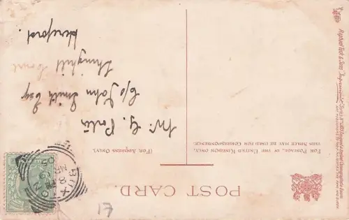 Raphael Tuck Impressionist Tally Ho! Serie Puppies to Walk Postkarte -794688