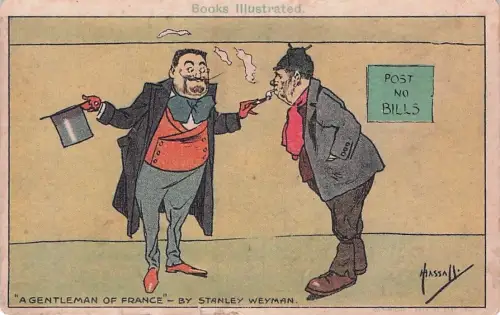 Books Illustrated. POST NO BILLS ASSA 600 "A GENTLEMAN OF FRANCE"- -794854
