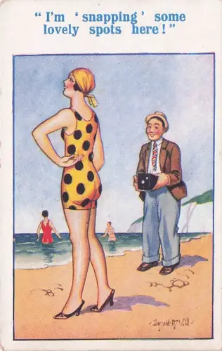 "I'm 'snapping' some lovely spots here!" -794874