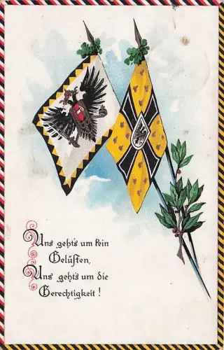 Ak, Ansichtskarte, Spruch Ak Wk1 1908 -794924