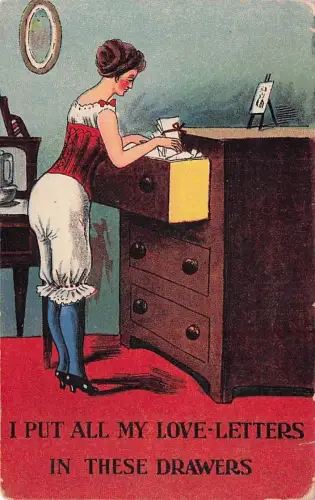 I PUT ALL MY LOVE LETTERS IN THESE DRAWERS -795010