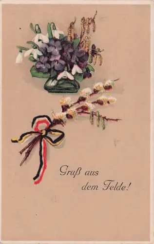 Gruß aus dem Felde! -794920