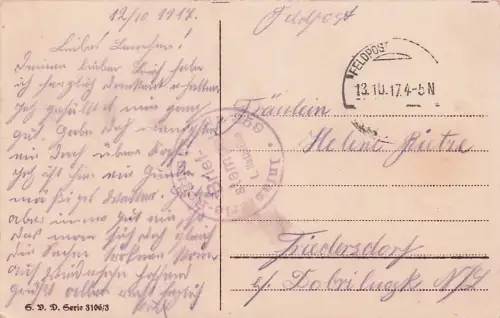 Gruß aus dem Felde! -794920