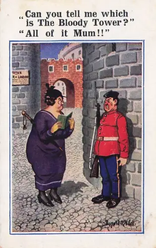 66 Can you tell me which is The Bloody Tower?" "All of it Mum!!" -794878