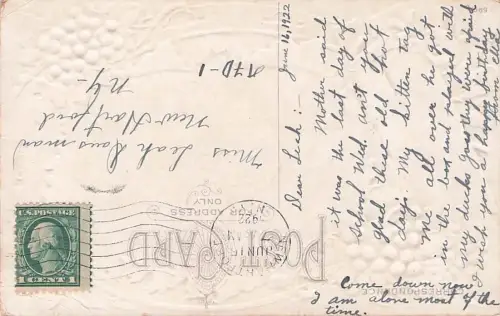 ROSEMOUNT MN Minnesota c1911 Greetings from Rosemount - Embossed -794938