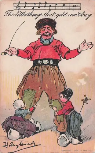 Künstlers Dudley Hardy mit dem Titel "The little things that gold -794862