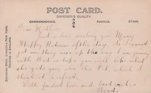 X MOTHER'S DARLING. -794962