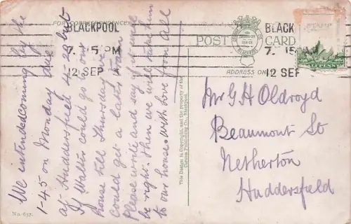 I'VE HAD THE HAPPIEST TIME OF MY LIFE SINCE I CAME TO BLACKPOOL, -794986