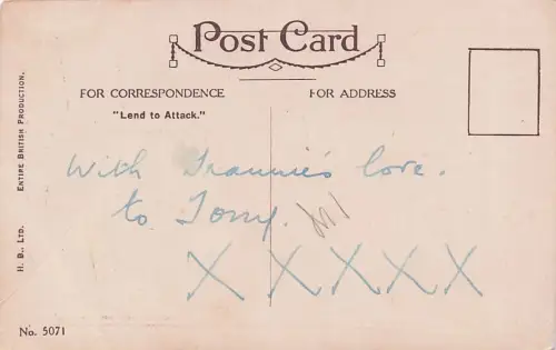 ALTE COMIC-POSTKARTE KLEINER JUNGE GUT GUT PLUS -795194