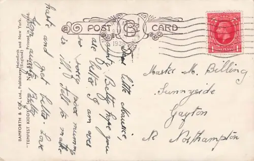 1944 Huntington West Virginia Comic Men Gamblers D Tempest Bamforth -795200