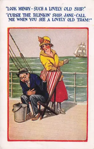 "LOOK HENRY-SUCH A LOVELY OLD SHIP." "CURSE THE BLINKIN' SHIP -795046