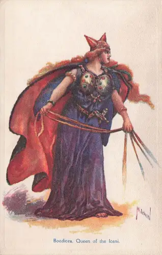 Boadicea, Queen of the Iceni. -795358