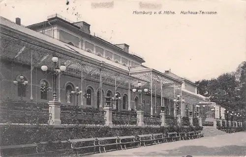 Homburg v. d. Höhe. Kurhaus-Terrasse. -795550