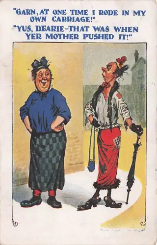 "GARN, AT ONE TIME I RODE IN MY OWN CARRIAGE!" -795012