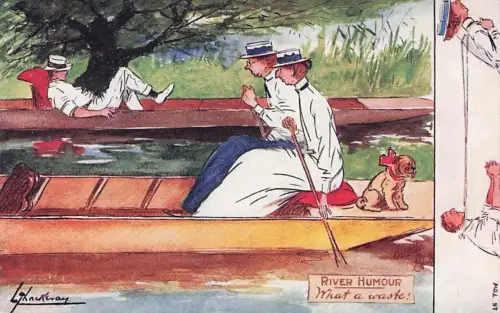 Künstler-Ansichtskarte L. Thackeray -795152