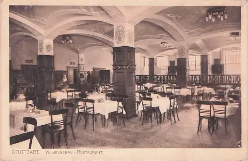 STUTTGART. WILHELMSBAU RESTAURANT -795540