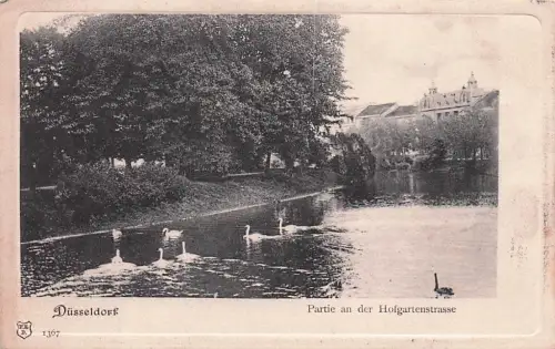 Düsseldorf Partie an der Hofgartenstrasse -795584