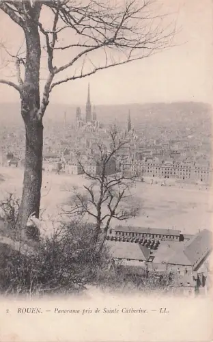 ROUEN. Panorama pris de Sainte Catherine. LL. -795212