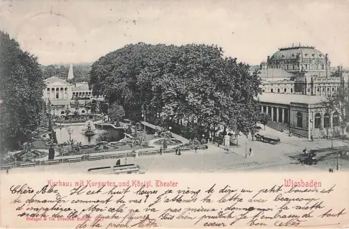 Kurhaus mit Kurgarten und Königl. Theater -795594
