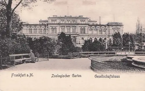 Frankfurt a. M. Zoologischer Garten Gesellschaftshaus -795548
