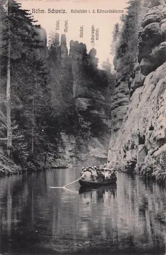 Edmundsklamm - Böhmische Schweiz-Edmundsklamm-Klammfamilie -795568