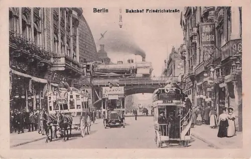 Berlin Mitte, Bahnhof Friedrichstraße, Eisenbahn, Verkehr -795598