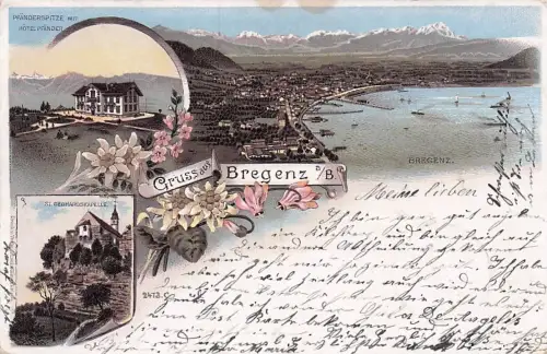 Bregenz Hotel Pfander Pfanderspitze St. Gebhardskapelle Schiff -795618