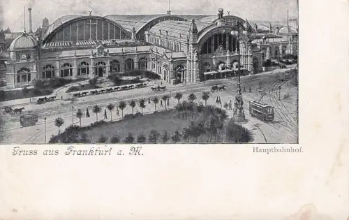 Frankfurt Main Hauptbahnhof Strassenbahn Kat. Frankfurt am Main -795492