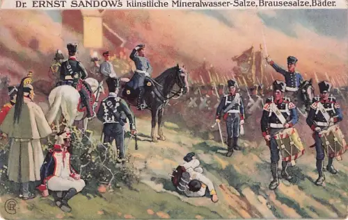 Künstler Postkarte General Bülow bei Dennewitz, Dr. Ernst Sandow's -795696