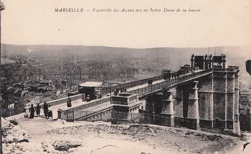 Marseille Passerelle des Ascenseurs de Notre Dame de la Garde Kat -795766