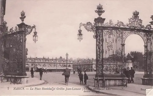Nancy Lothringen Le Place Stanislas Grilles Jean Lamour Kat. Nancy -795806