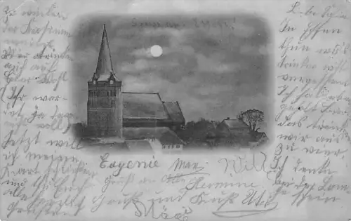 Kirche bei Nacht Krefeld -795932