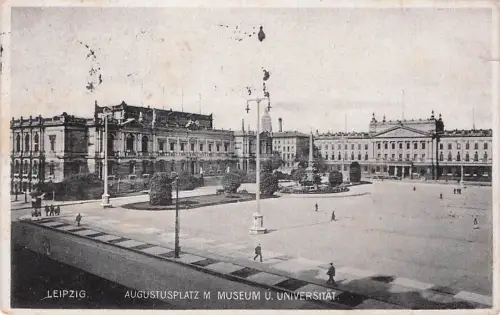 LEIPZIG. AUGUSTUSPLATZ M MUSEUM U. UNIVERSITÄT -795906