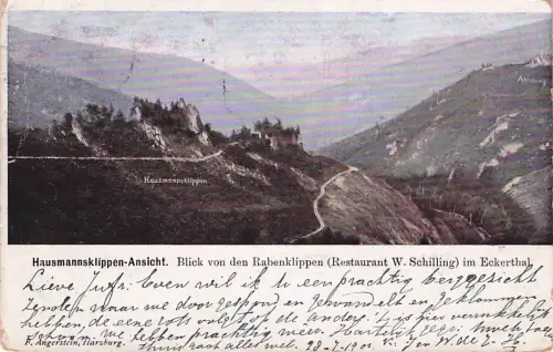 Hausmannsklippen-Ansicht. Blick von den Rabenklippen -795876