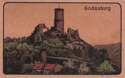 AK Godesberg. Ruine -795940