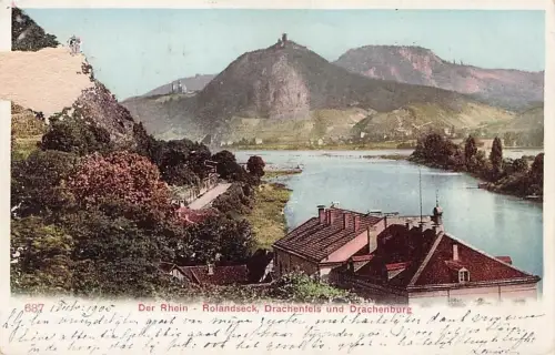 Der Rhein Rolandseck, Drachenfels und Drachenburg -795884