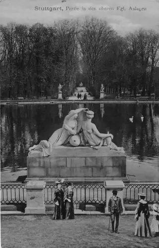 AK / Ansichtskarte Stuttgart Partie am Oberen See Kat. Stuttgart -795980