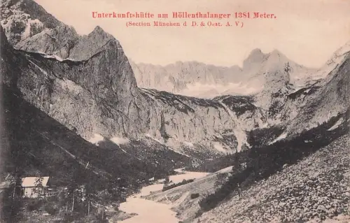 Garmisch Unterkunftshuette am Hoellentalanger -796020